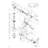 Vue éclatée Hitachi Hikoki G13YD #01