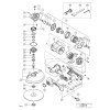 Vue éclatée Hitachi Hikoki G23BYE #01