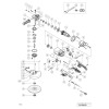 Vue éclatée Hitachi Hikoki G23MRUA #01