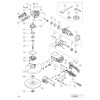 Vue éclatée Hitachi Hikoki G23SWU #01