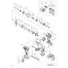 Vue éclatée Hitachi Hikoki WH14DDL #01