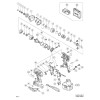 Vue éclatée Hitachi Hikoki WH14DL #01