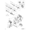 Vue éclatée Hitachi Hikoki WM14DBL #01