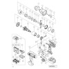 Vue éclatée Hitachi Hikoki WR18DSHL #01