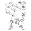 Vue éclatée Hitachi Hikoki WR36DA #01