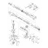 Vue éclatée Makita HM1202#01