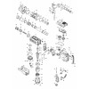 Vue éclatée Makita HM1502#01