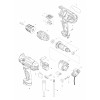 Vue éclatée Makita HP0300#01