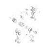 Vue éclatée Makita HP332D#01