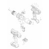 Vue éclatée Makita HP488D#01