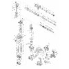 Vue éclatée Makita HR008G#01