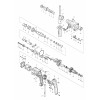 Vue éclatée Makita HR2470#01
