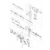 Vue éclatée Makita HR2601#01