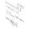 Vue éclatée Makita HR2610T#01