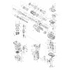 Vue éclatée Makita HR4003C#01