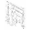 Vue éclatée Makita HR5000#01