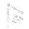 Vue éclatée Makita M9002#01