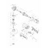 Vue éclatée Makita M9003#01