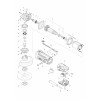 Vue éclatée Makita M9502R#01