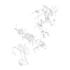 Vue éclatée Makita 6343 #01