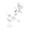 Vue éclatée Makita 6390 #01
