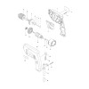 Vue éclatée Makita 6410 #01