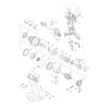 Vue éclatée Makita 6936F #01
