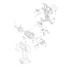 Vue éclatée Makita 8443 #01