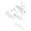 Vue éclatée Makita BCL182 #01