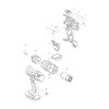 Vue éclatée Makita BHP343 #01