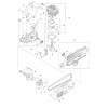 Vue éclatée Makita DPC7301 #05