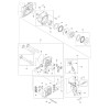 Vue éclatée Makita EHW120 #06