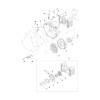 Vue éclatée Makita G4300L #06
