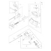 Vue éclatée Makita RBC2110 #01