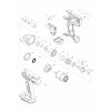 Vue éclatée Makita MT690#01