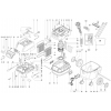 Vue éclatée METABO 02058000#01