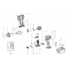 Vue éclatée METABO 02255000#01