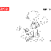 Vue éclatée Ryobi RHP410 RHP410#2#01