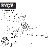 Vue éclatée Ryobi RAC476 4000486996#01