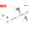 Vue éclatée Ryobi CHD1202 CHD1202#1#01