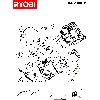 Vue éclatée Ryobi CJS180LM CJS180LM#1#01