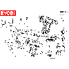 Vue éclatée Ryobi SSP100 4000444007#01