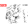 Vue éclatée Ryobi EID1050RS 4000444082#01