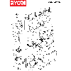 Vue éclatée Ryobi EAG8012 EAG8011C#1#01
