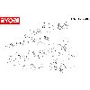 Vue éclatée Ryobi EWS1266HG 5133000339#1#01