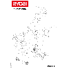 Vue éclatée Ryobi RLM5219SM 5133000748#1#01