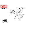 Vue éclatée Ryobi OGS1801 OGS1801#1#01