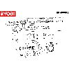 Vue éclatée Ryobi ERH850RS 4000444115#01