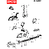 Vue éclatée Ryobi EHT4555 EHT4555#1#01