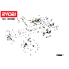 Vue éclatée Ryobi RBC1000EX 5133001084#1#01